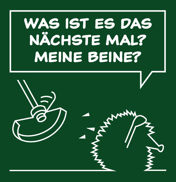 Motorsensen und Fadenmäher